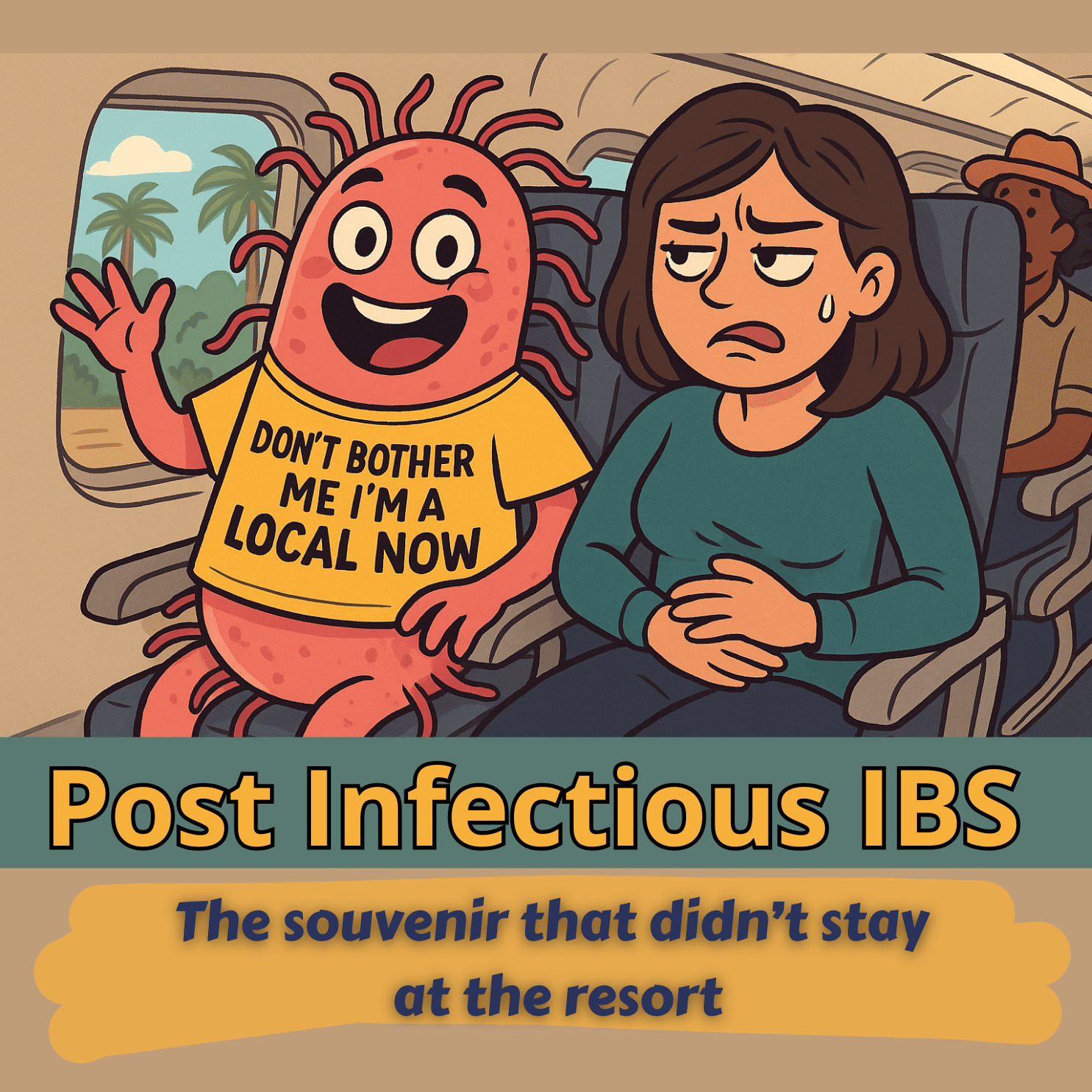 Stomach flu that turns into IBS