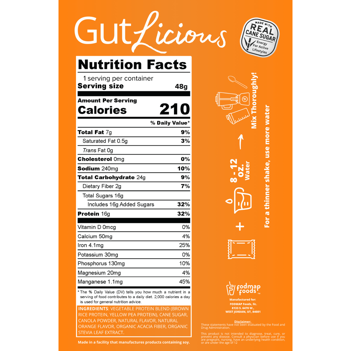 6 Meal Replacement Single Serving Variety Pack – FODMAP Foods