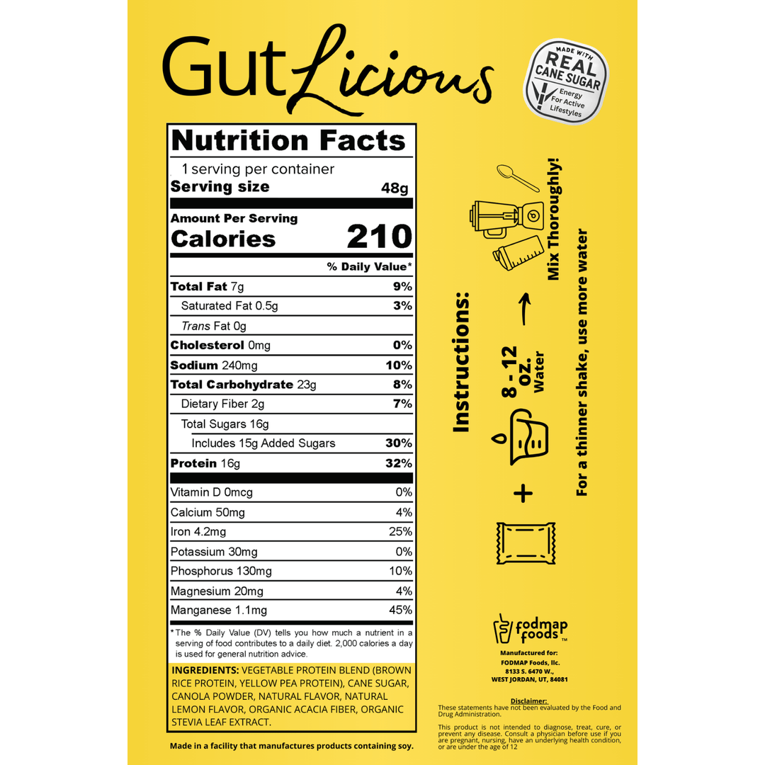Lemon Protein Meal Replacement Sachet