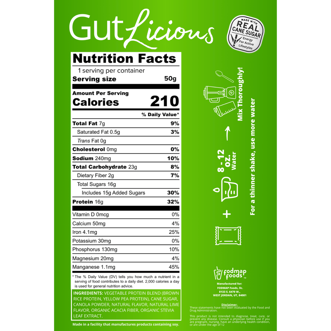 Lime Protein Meal Replacement Sachet