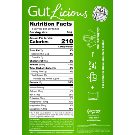Lime Protein Meal Replacement Sachet