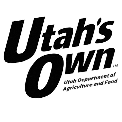 Utah's Own Logo Black and White